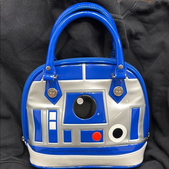 Loungefly Blue and White R2-D2 Bag - Picture 2 of 6